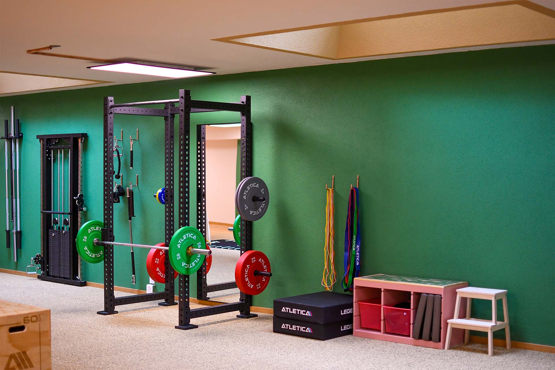 Impression der Geräte im Studio-Kraft, Physiotherapie in Kilchberg